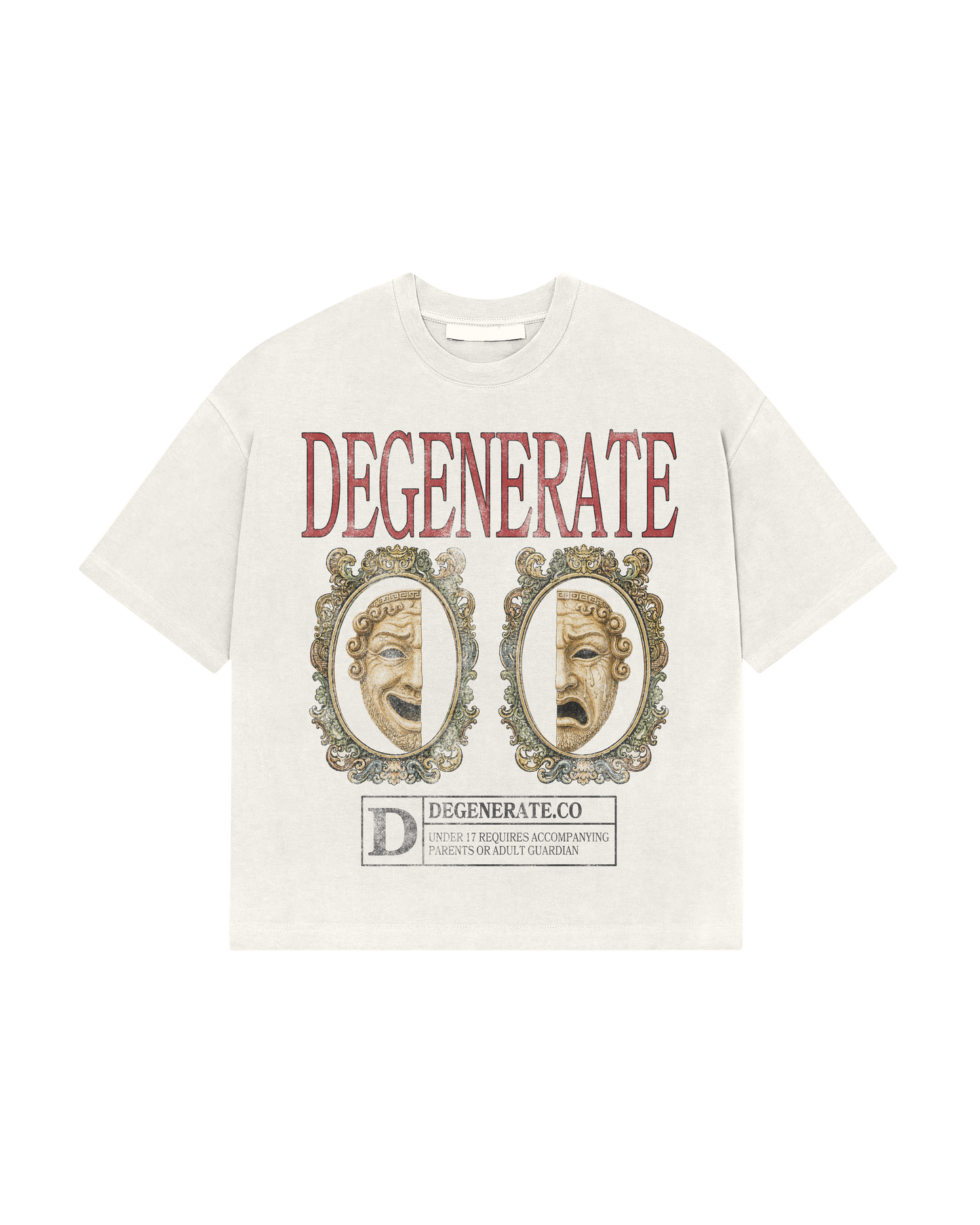 DEGENERATE MASCARADE TEE