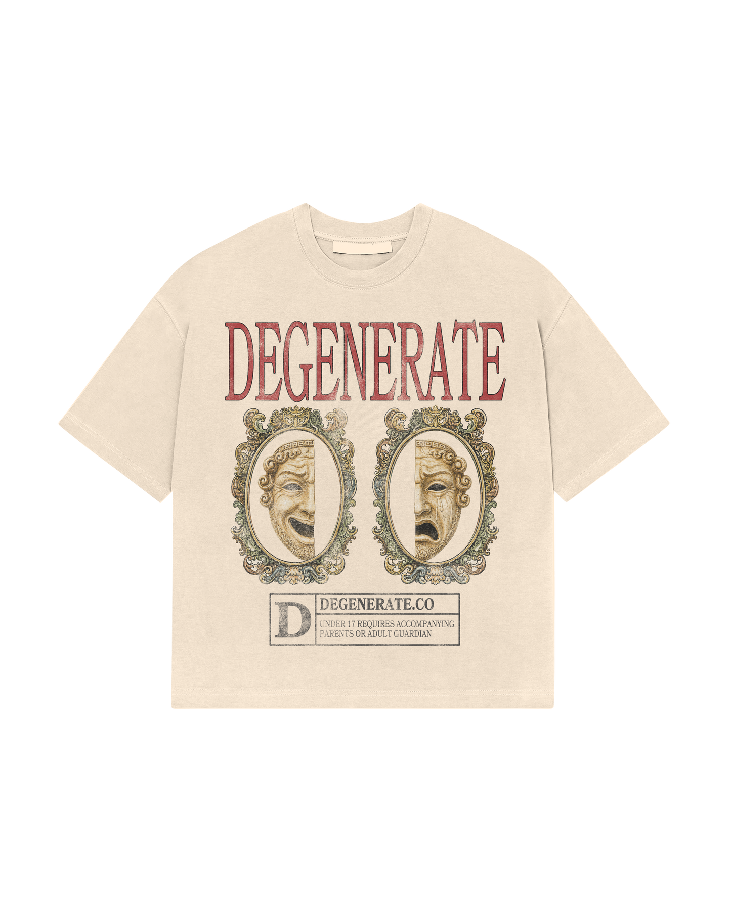 DEGENERATE MASCARADE TEE