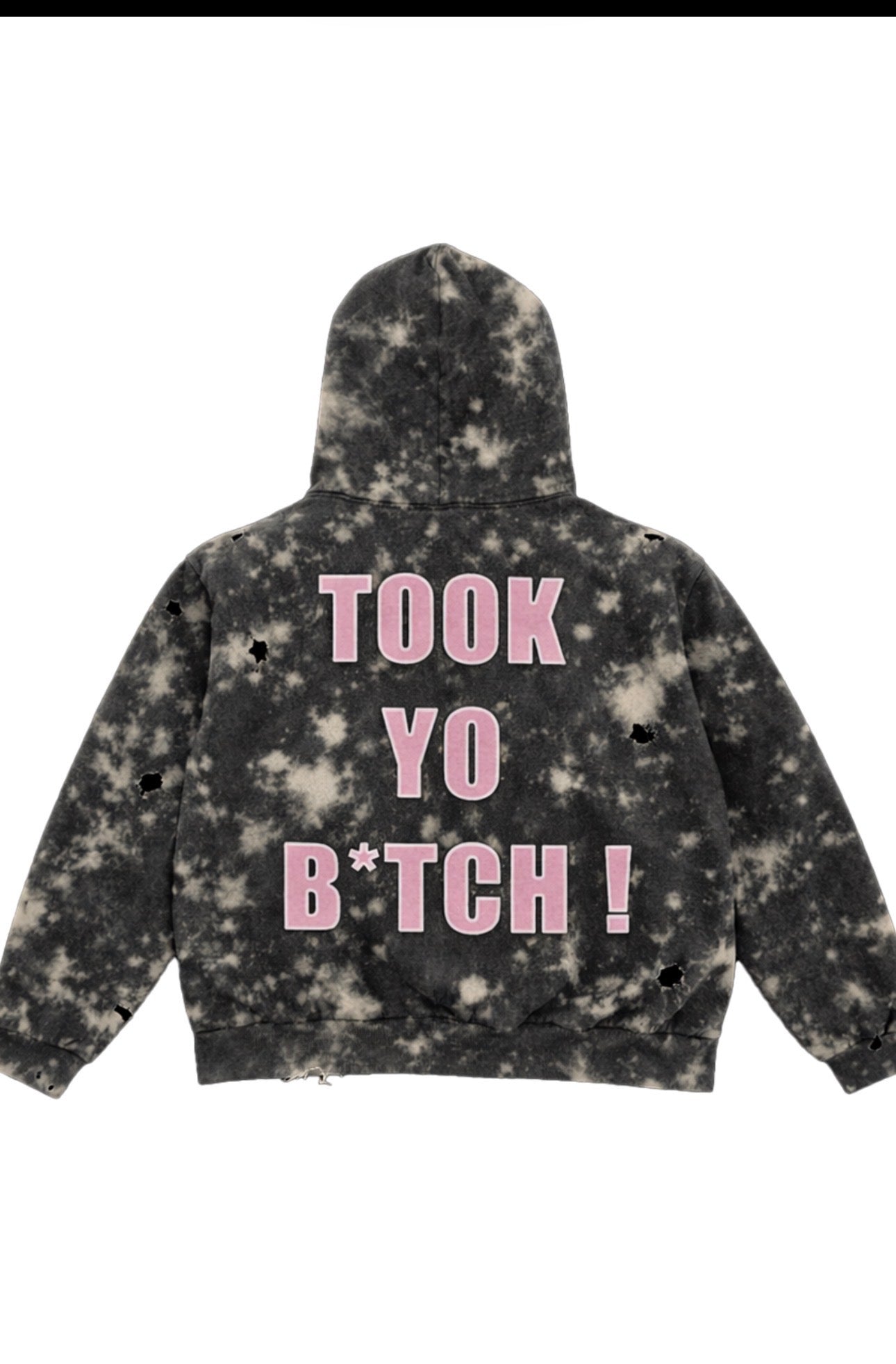 TYB X SOB BLEACHED ZIP - UP